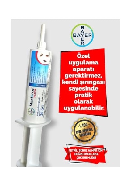 Bayer Maxforce Platin Hamamböceği Jel Ilacı 2 Adet fiyatları