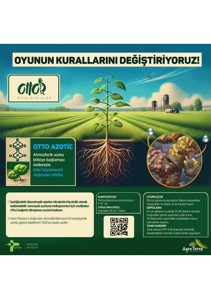 Azotıc Biyolojik Ajan 200 Gr. Poşet Toz fiyatları