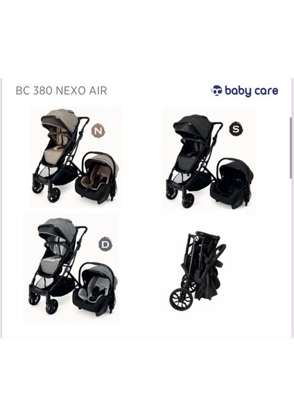 BC-380 Nexo Aır modelleri