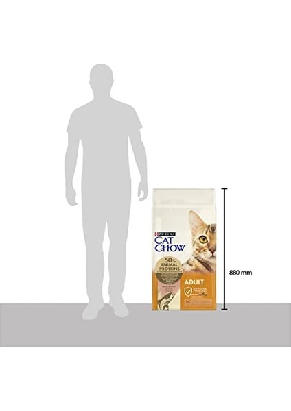 Chow Somonlu Kuru Kedi Maması 15KG indirimleri