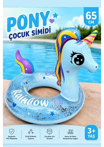 Kolluk & Simit Parlak Unicorn Simli Çocuk Yüzme fiyatları