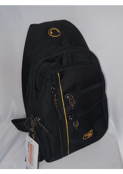 3473 Tek Omuz Askılı Kanvas Sırt - Göğüs Çantası - Body Bag fırsatları