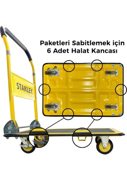 PC537 150KG Profesyonel Paket Taşıma Arabası fırsatları