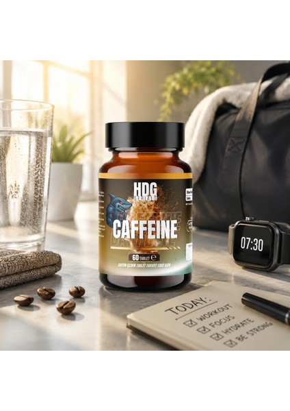 Caffeine 120 mg 60 Tablet Kafein İçeren Takviye Edici Gıda fiyatları