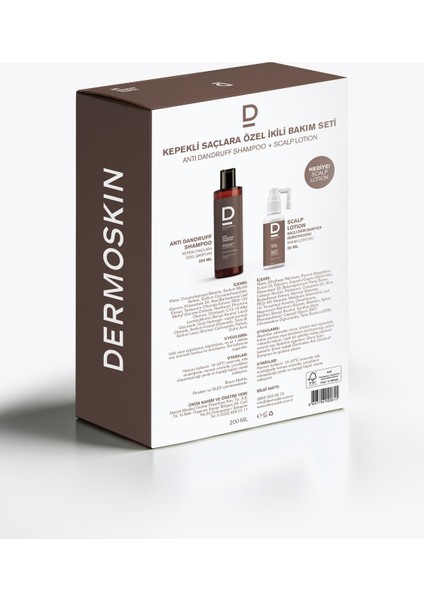 Anti-Dandruff Shampoo 200 ml - Scalp Lotion 50 ml Hediyeli fiyatları
