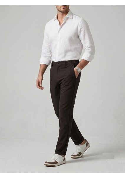 Integral Esnek Kumaş Smart Casual Pantolon 8750 modelleri