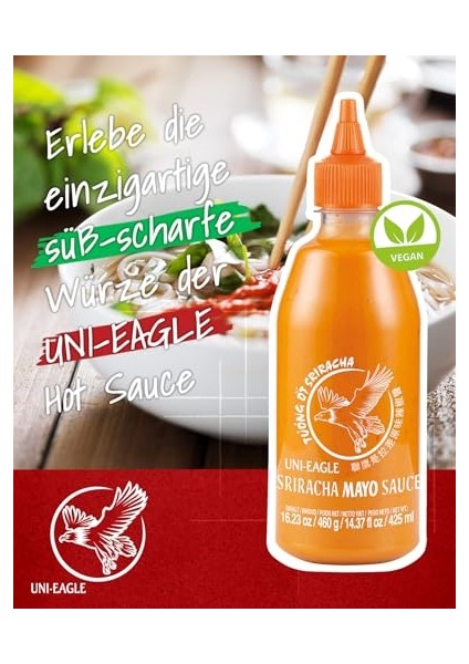 World - Eagle Sriracha Acı Biber Sosu 475 G fırsatları
