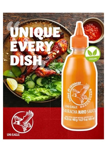 World - Eagle Sriracha Acı Biber Sosu 475 G indirimleri