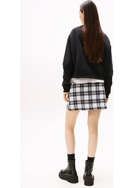 Kadın Sweatshirt DW0DW21961 Siyah modelleri