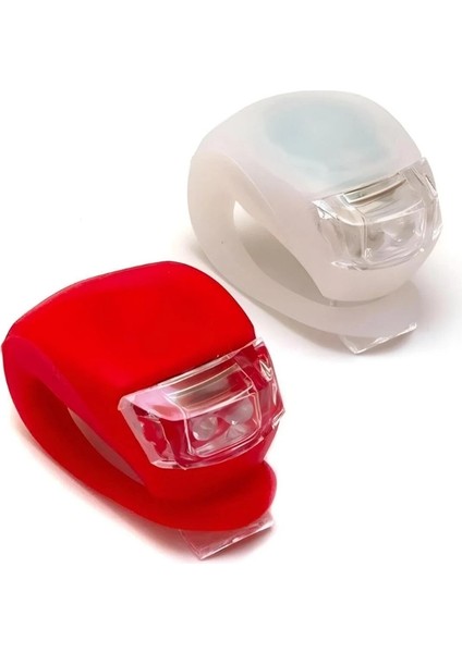 Bisiklet Emniyet Lambası 2li Set Güçlü LED Çakar Işık fiyatları