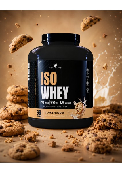 Isolate Whey Protein 2000 gr 66 Servis Kurabiye fiyatları