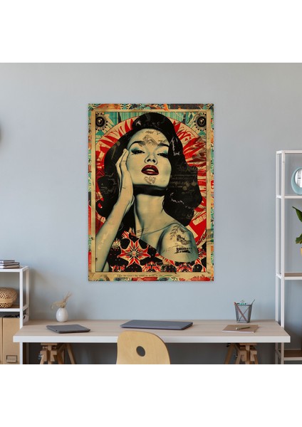 Klasik Tarzda Pop Sanat Kanvas Tablo modelleri