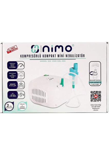 Kompresörlü Kompakt Mini Nebulizatör fırsatları