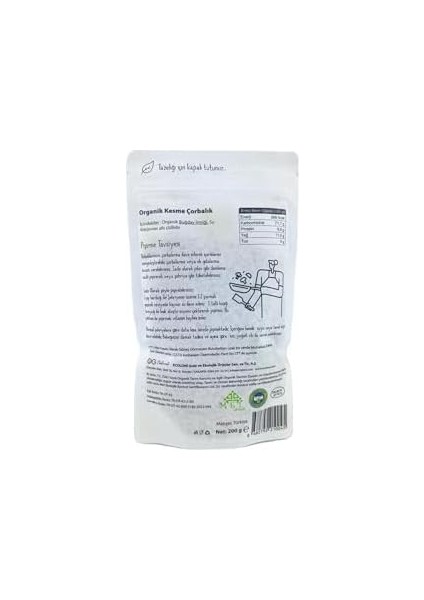 Og Organik Sade Kesme Çorbalık 6AY 200GR modelleri