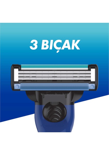 Mach3 Sport Yedek Tıraş Bıçağı 10 Adet Ergonomik Tasarım ile Rahat Tıraş Deneyimi fırsatları