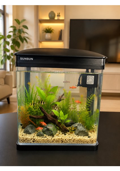 JR-230 Cam Akvaryum 7 Litre Siyah fiyatları