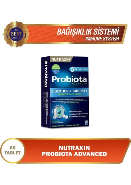 Pmstore Nutraxin Probiota 60 Tablet fiyatları