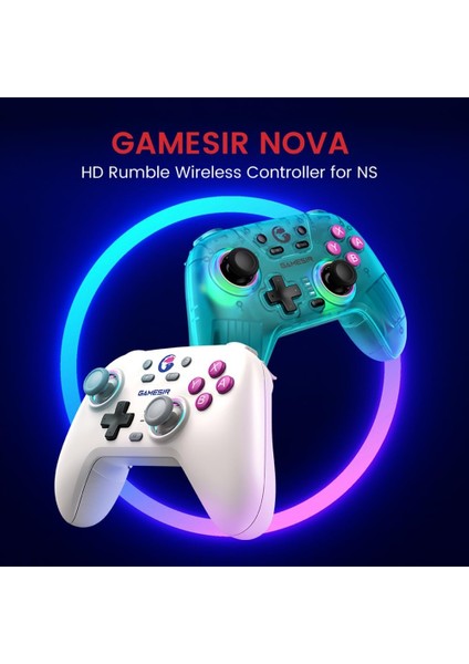 Pmstore Gamesir Nova Wireless Switch Pro Controller Switch/lite/oled Için, Hall Efektli Joysticks, R fiyatları