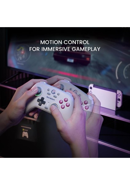Pmstore Gamesir Nova Wireless Switch Pro Controller Switch/lite/oled Için, Hall Efektli Joysticks, R