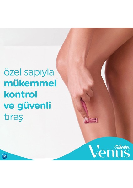 Pmstore Gillette Venus Simply Venus 2 Basic Kullan At Kadın Tıraş Bıçağı 5 Adet