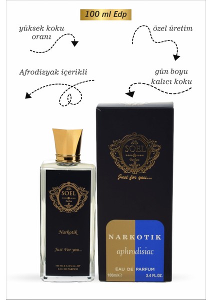 Parfüm Narkotik 100 ml Erkek Parfüm Edp (100) fiyatları