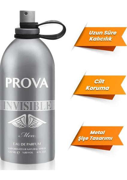 Invisible Edp Erkek Parfüm 120 ml indirimleri