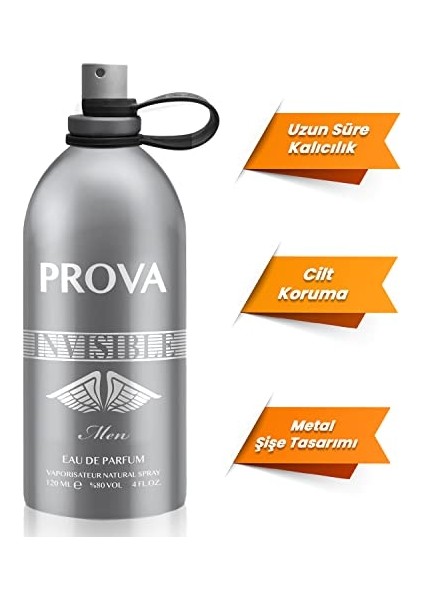 Invisible Edp Erkek Parfüm 120 ml