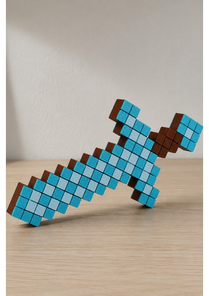 Minecraft Elmas Kılıç Figür | Koleksiyon Ürünü | 22 cm