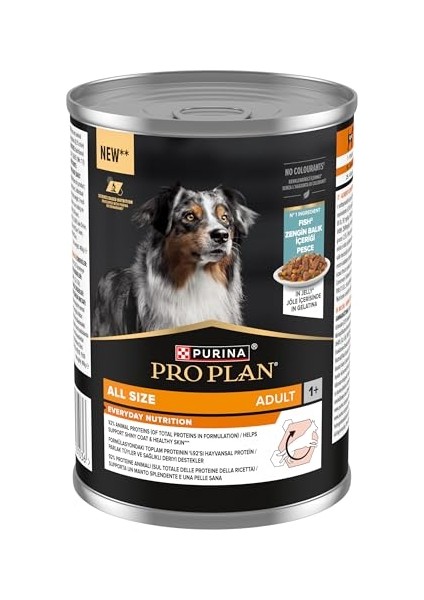 Yetişkin Köpekler Için Balıklı Konserve Yaş Mama 400 Gram fiyatları