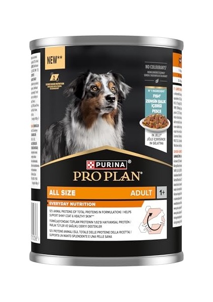 Yetişkin Köpekler Için Balıklı Konserve Yaş Mama 400 Gram fırsatları