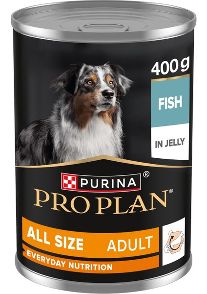 Yetişkin Köpekler Için Balıklı Konserve Yaş Mama 400 Gram