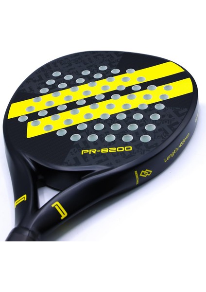 Karbon Fiber Padel Raketi – Sarı