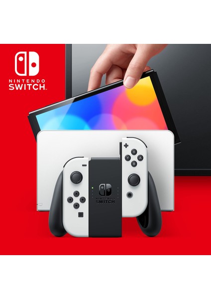 Switch Konsol OLED Model - White