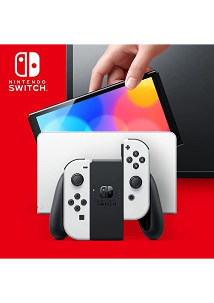 Switch Konsol OLED Model - White