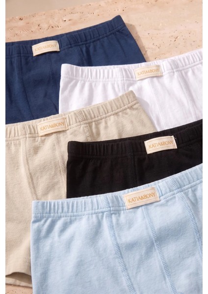 Erkek Çocuk 5'li Basic Boxer Çok Renkli fiyatları