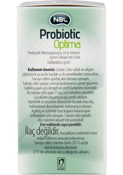 Probiotic Optima Çiğneme 30 Tablet modelleri