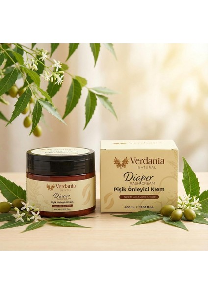 Verdania Natural Pişik Önleyici Krem 400 ml fiyatları