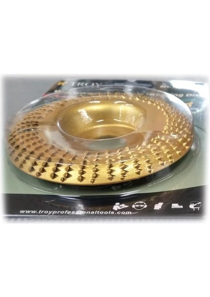 Avuç Taşlama Için Ahşap Aşındırıcı Disk Toroidal 125MM fırsatları