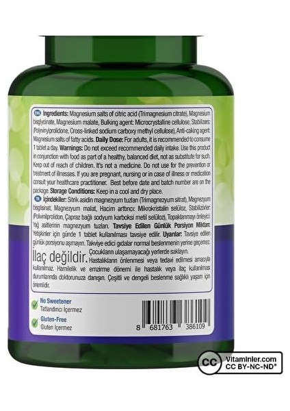 Multi Magnesium Complex 30 Tablet modelleri