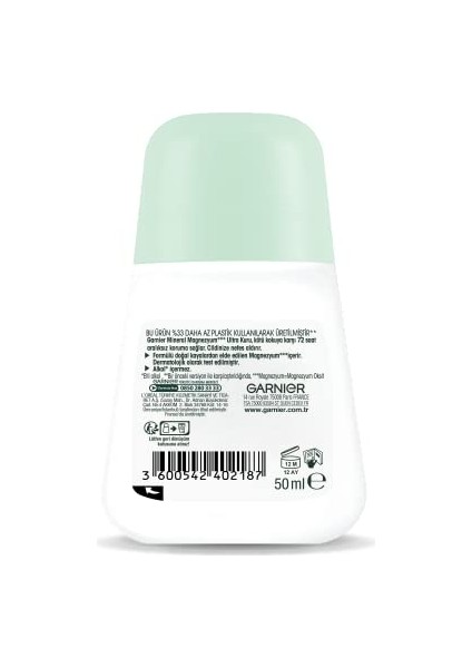Garnier 3'lü Mineral Magnezyum Ultra Kuru Roll-On Deodorant Seti fiyatları