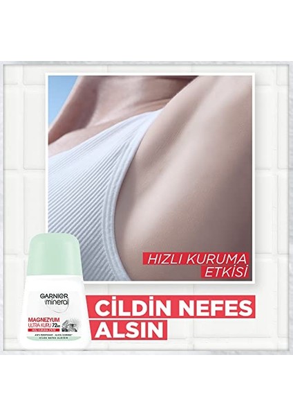 Garnier 3'lü Mineral Magnezyum Ultra Kuru Roll-On Deodorant Seti modelleri