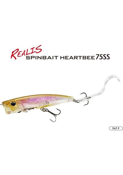 Duo Realis Spinbait Heartbee 75SS CCC3342 Matt Lemon Suni Yem fiyatları