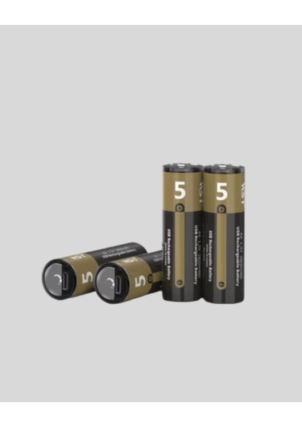USB Type-C ile Hızlı Şarj Edilebilen Aa Lityum Pil - Lisinya indirimleri