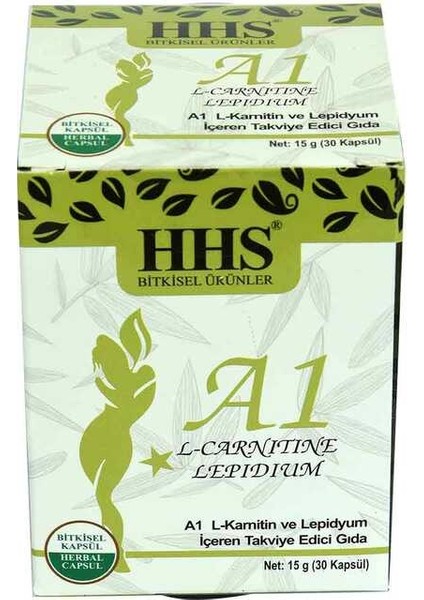 A1 L-Carnitine Lepidium Bitkisel 30 Kapsül fırsatları