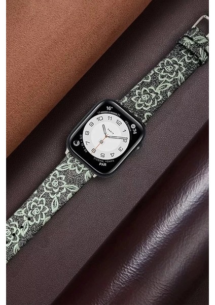 Newface Apple Watch 42MM Creeper Desenli Kordon - Gold fiyatları