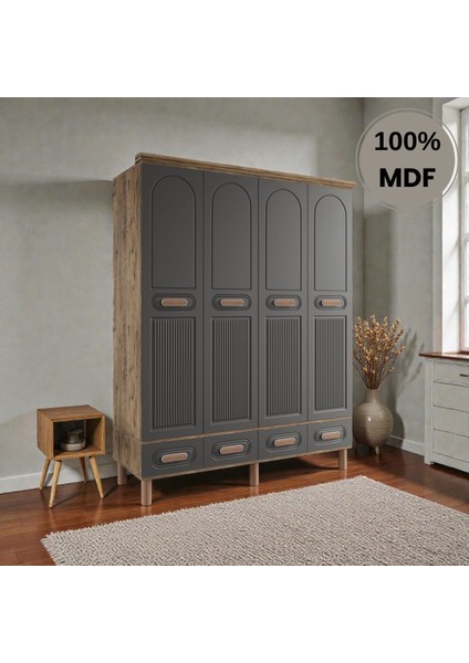 Pera 5 Kapak Mdf Gardırop modelleri