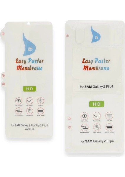 Samsung Galaxy Z Flip 3 360 Flip Full Body modelleri