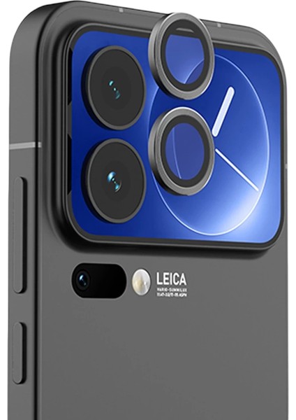 Xiaomi Mi 17 Pro Max Raze Metal Kamera Lens - Siyah fiyatları