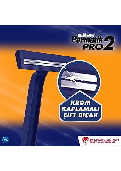 Gillette Permatik Pro2 Kullan At Erkek Tıraş Bıçağı 5 Adet fırsatları