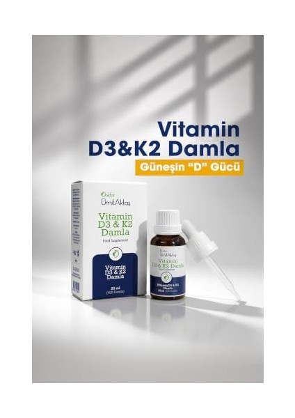 D3 K2 Vitamin Damlası - 400 Damla modelleri